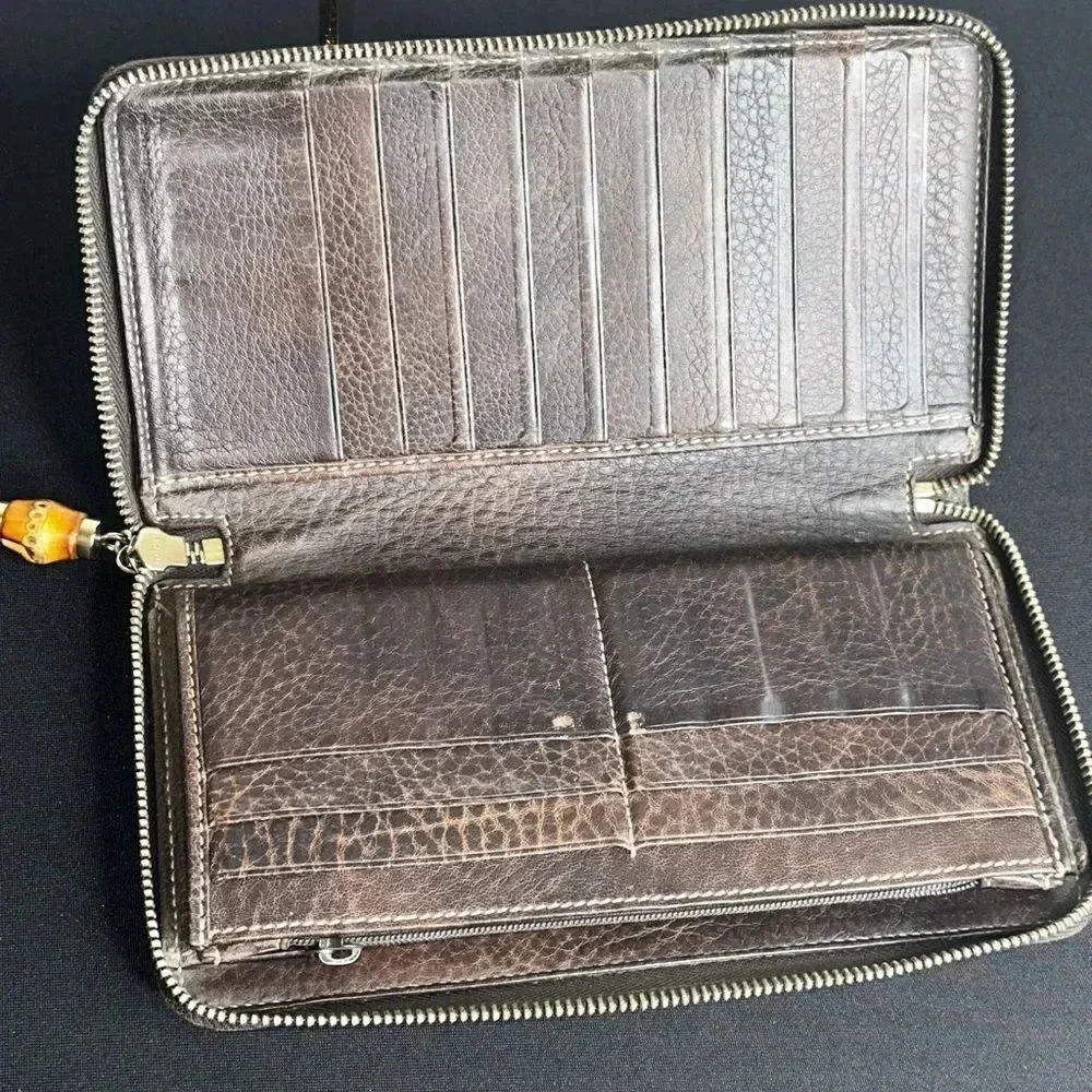 Gucci GG‎ Logo Canvas Long Wallet - Picture 9 of 10
